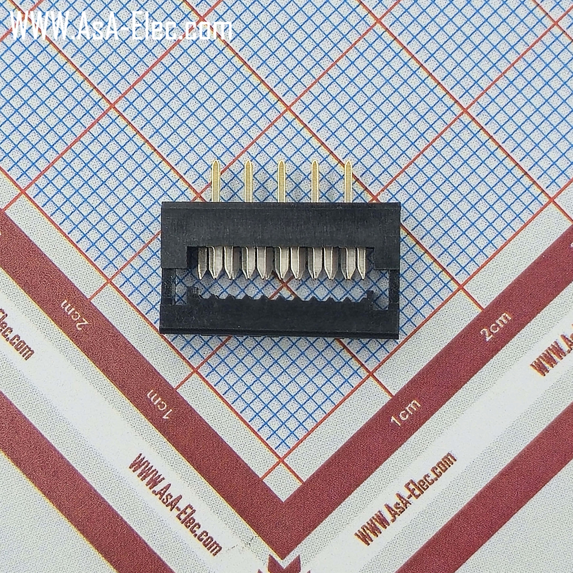 کانکتور آی دی سی روبردی 10 پین صاف DIP PLUG